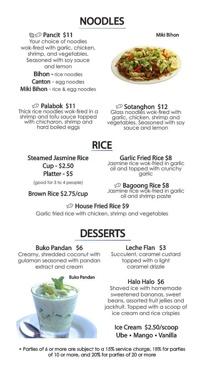 Josephine's Cerritos - Cerritos, CA menu_pic