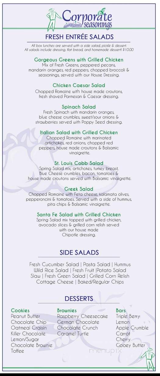 Corporate Seasonings - Saint Louis, MO menu_pic