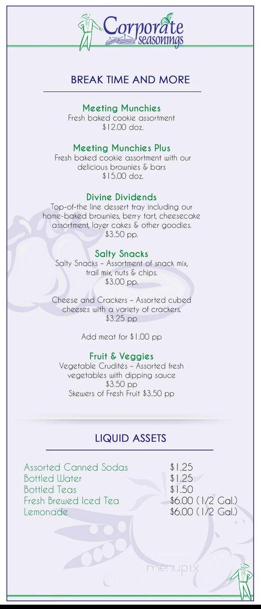 Corporate Seasonings - Saint Louis, MO menu_pic