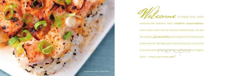 Origami Sushi - Tampa, FL menu_pic