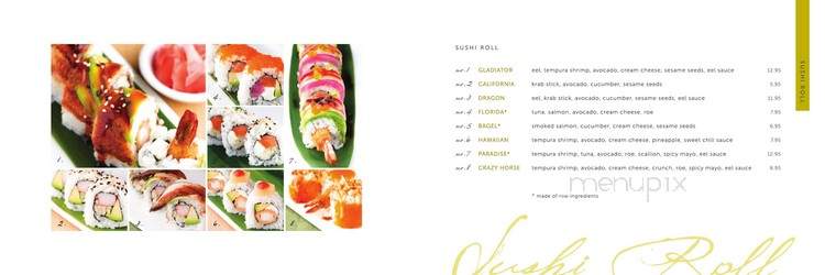 Origami Sushi - Tampa, FL menu_pic