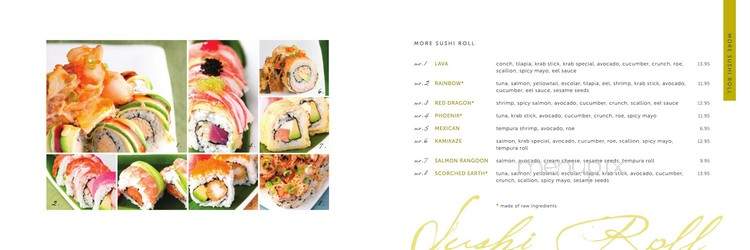 Origami Sushi - Tampa, FL menu_pic