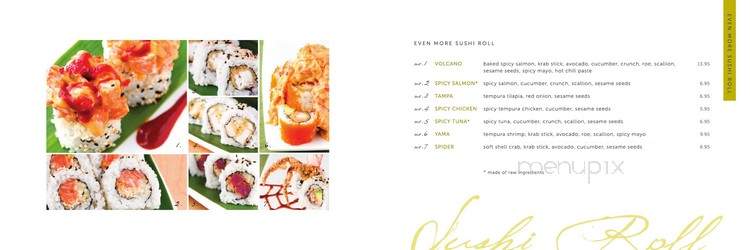 Origami Sushi - Tampa, FL menu_pic