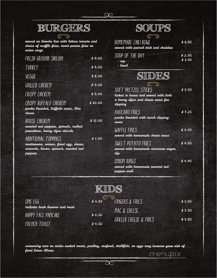 West Ave - Dresher, PA menu_pic