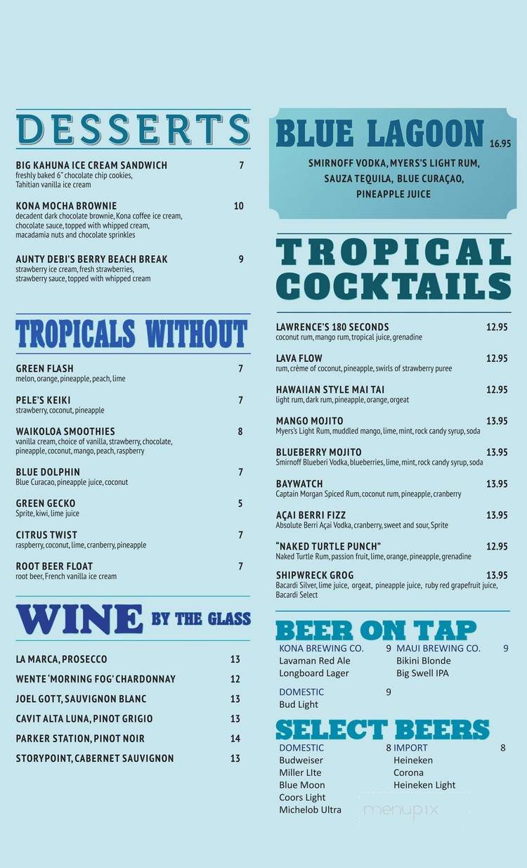 Kamuela Provision Company - Naalehu, HI menu_pic