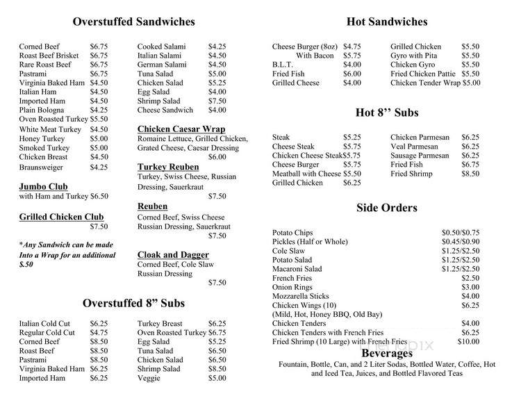 Ridgely's Choice Deli and Catering - Nottingham, MD