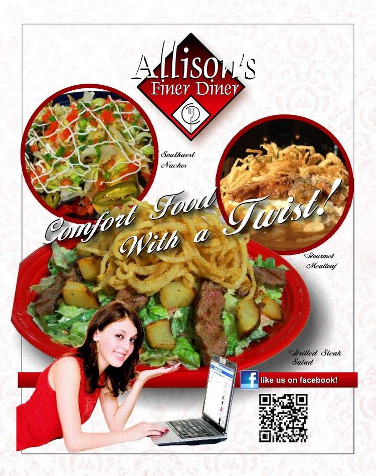 Allison's Finer Diner - Mount Vernon, OH menu_pic