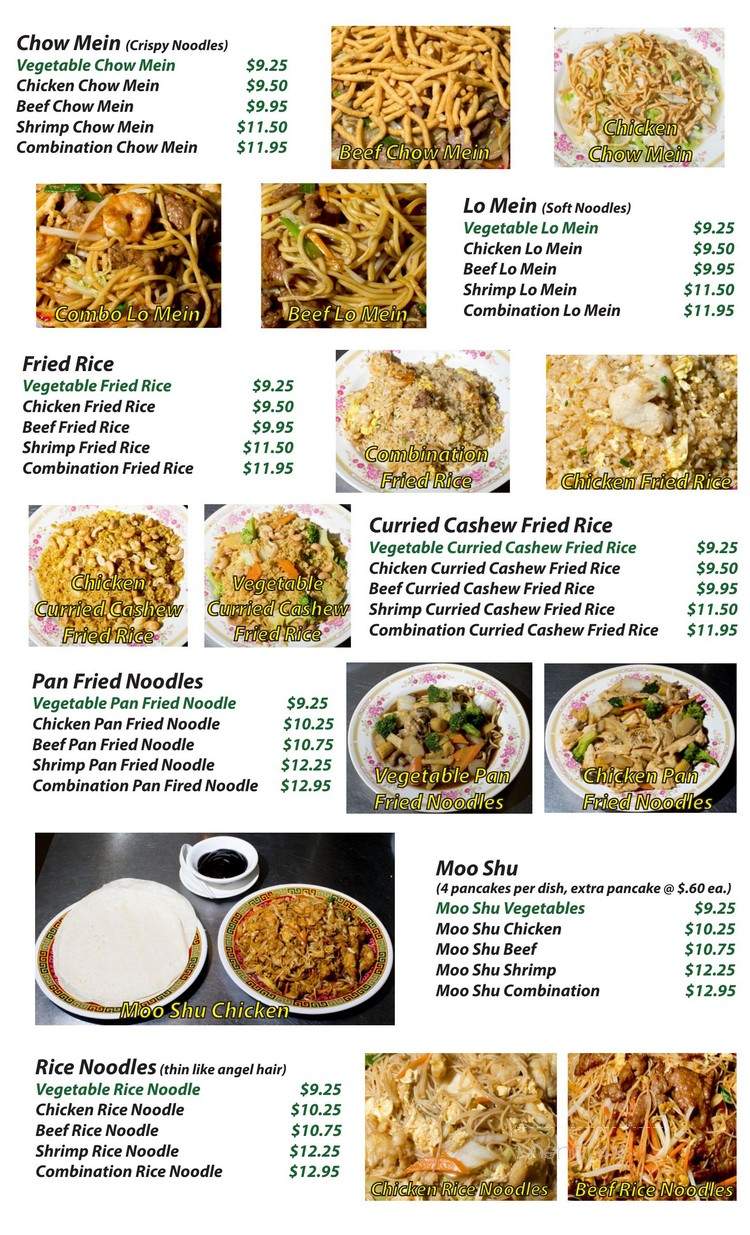 China Garden - Buffalo, WY menu_pic
