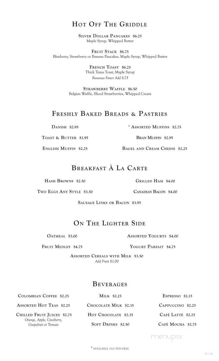 Hathaways Restaurant & Lounge - Cheyenne, WY menu_pic