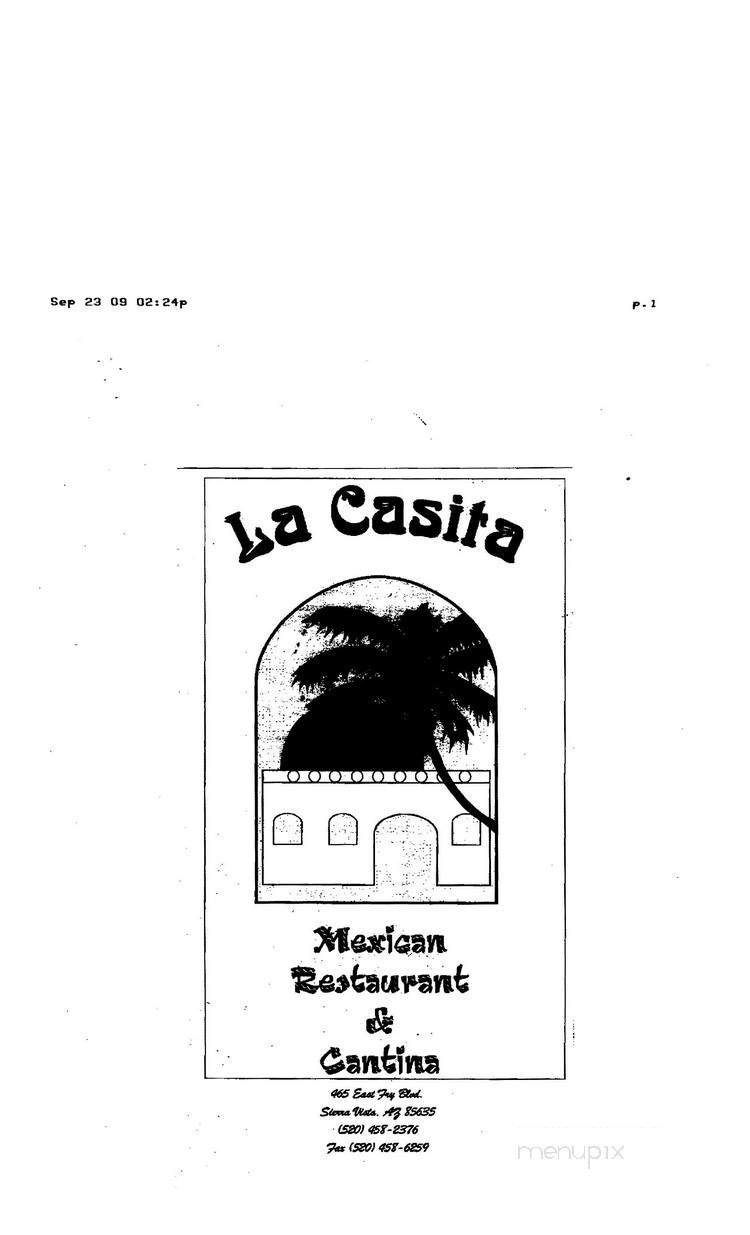 La Casita Mexican Restaurant - Sierra Vista, AZ