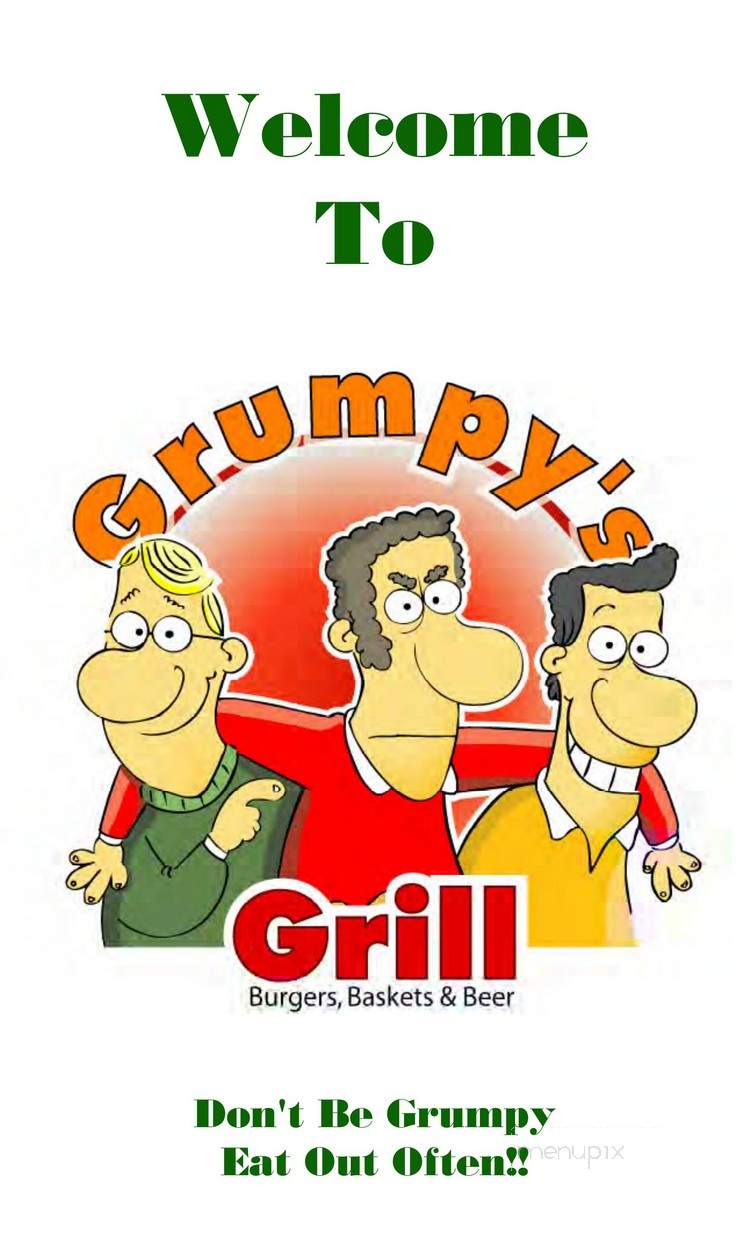 Grumpy's Grill - Tucson, AZ menu_pic