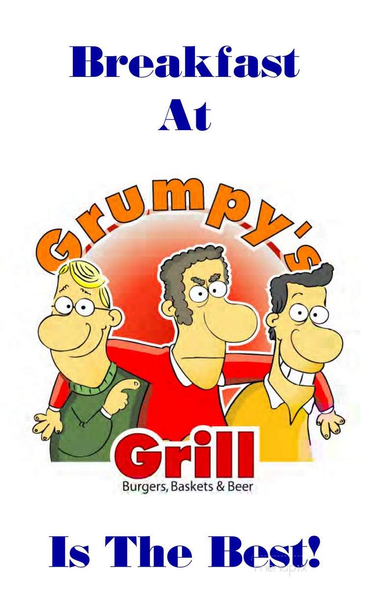 Grumpy's Grill - Tucson, AZ menu_pic