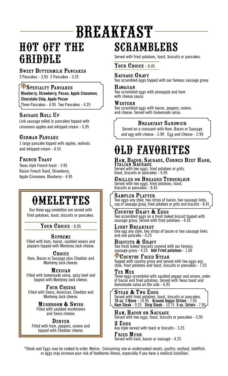 Madison Grill - Indianapolis, IN menu_pic