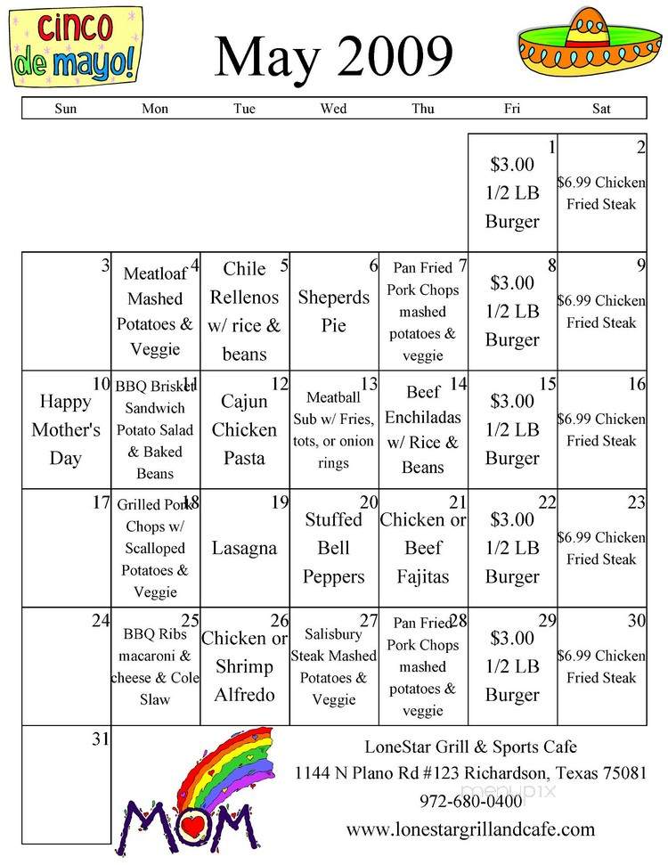 Lonestar Grill & Sports Cafe - Richardson, TX