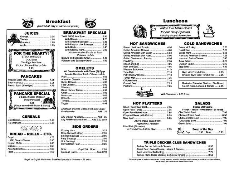 Garden Grill - Davie, FL menu_pic