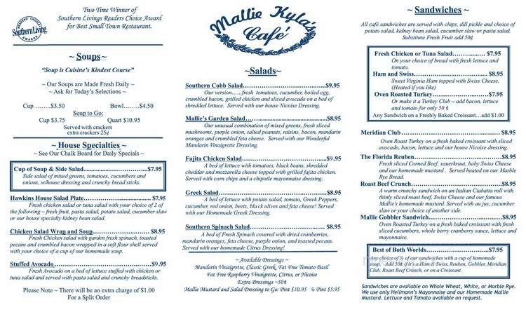 Mallie Kyla's Cafe - Dade City, FL