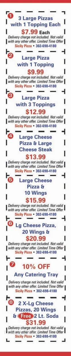 Rucci's Pizza - Dover, DE menu_pic
