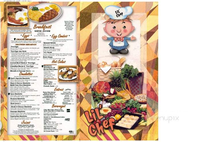 Lil' Chef - Brighton, MI menu_pic