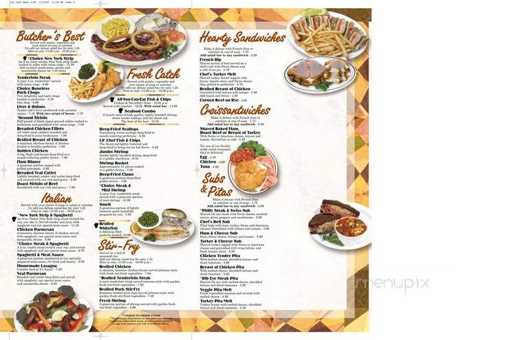 Lil' Chef - Brighton, MI menu_pic