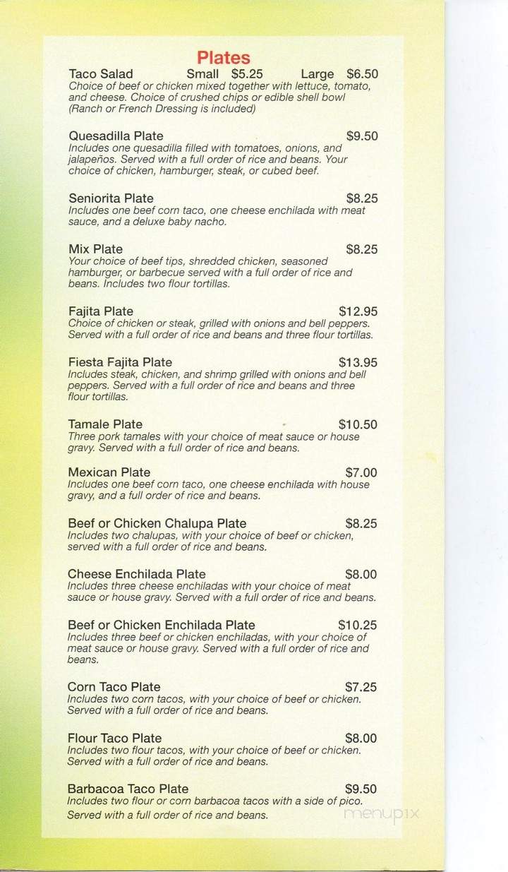 Sunny Side Cafe - Adrian, MI menu_pic