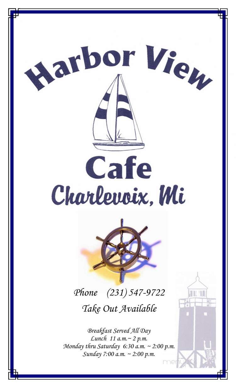 Harbor View Cafe - Charlevoix, MI