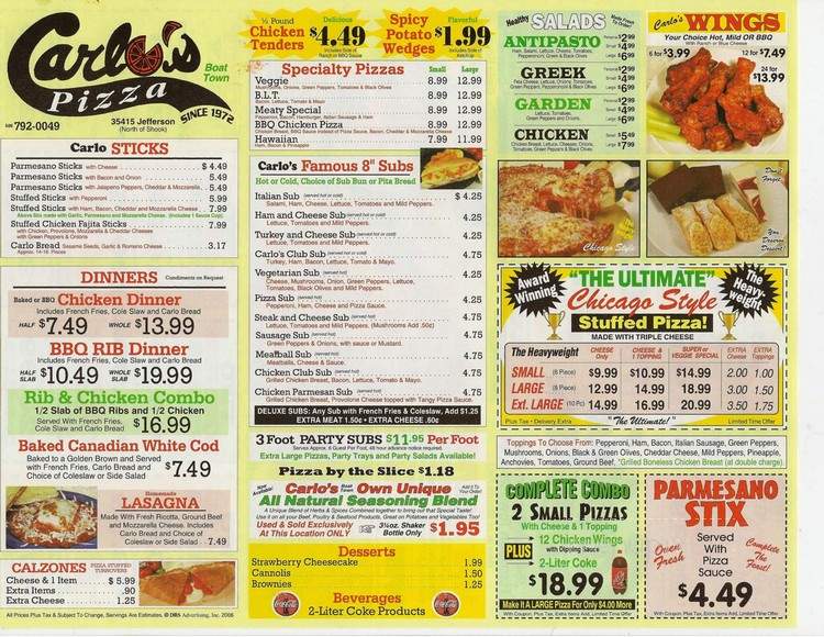Carlo's Pizza - Harrison Township, MI