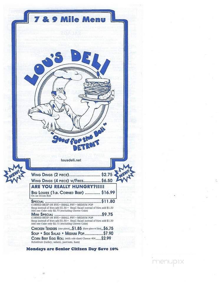 Lou's Deli - Detroit, MI