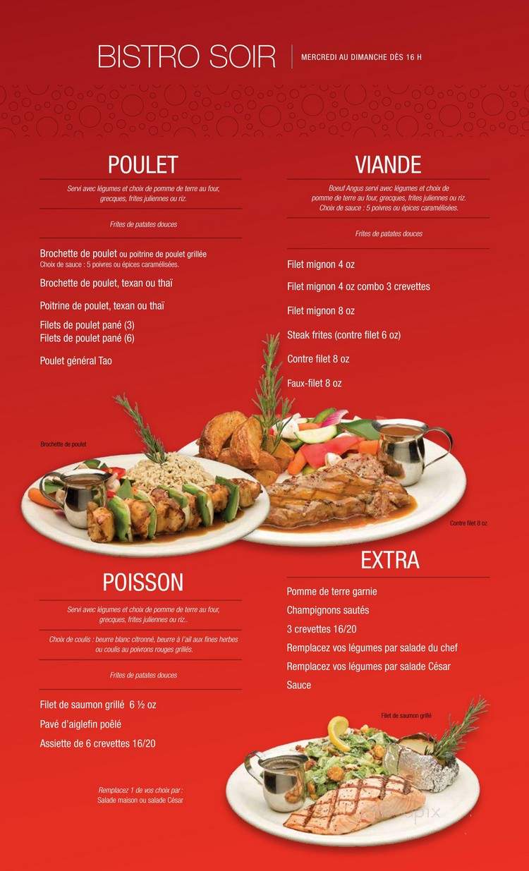 Bistro Forik - Granby, QC menu_pic