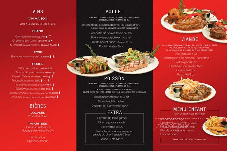 Bistro Forik - Granby, QC menu_pic