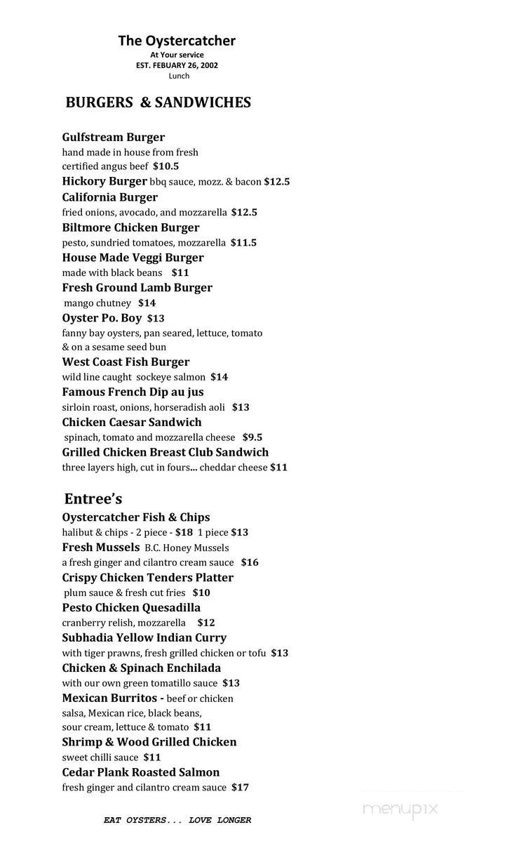 Uptown Pizza - Capital F, BC menu_pic