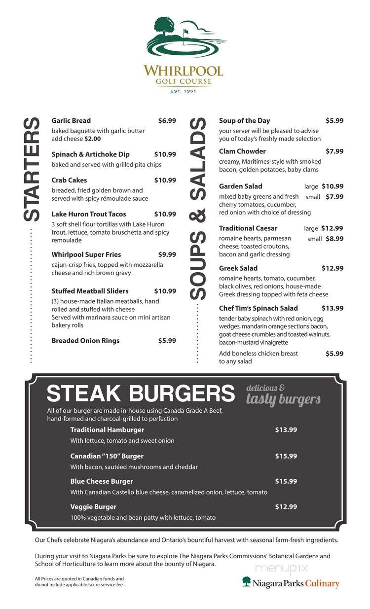 Whirlpool Restaurant - Niagara Falls, ON menu_pic