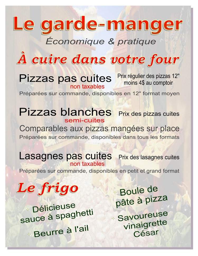 Pizz Traiteur Pizzeria - Mont-Laurier, QC