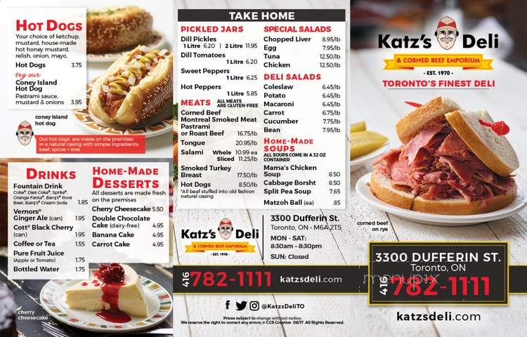 Katz's Deli And Corned Beef Emporium - Toronto, ON