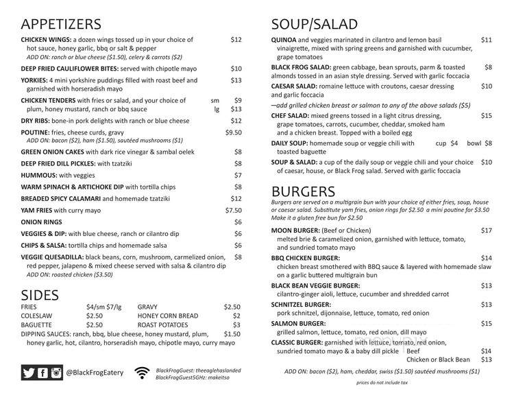 Black Frog Eatery - Vancouver, BC