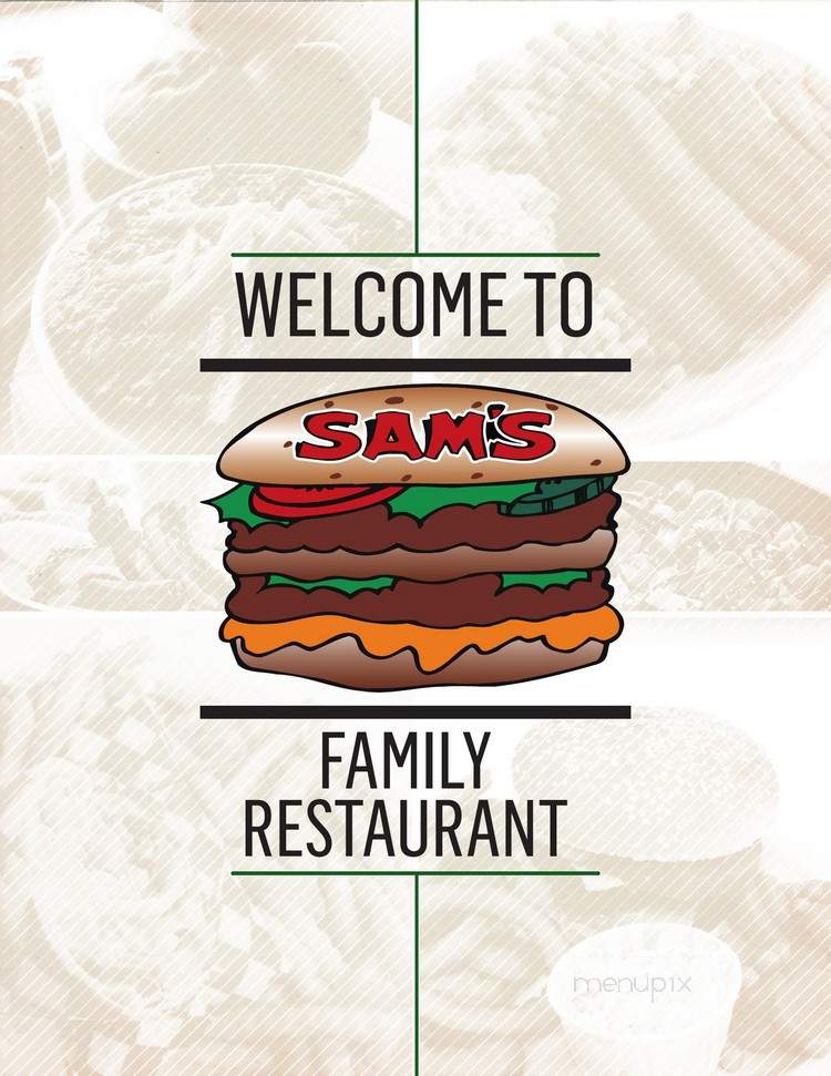 Sam's Family Restaurant - Rusticoville, PE menu_pic