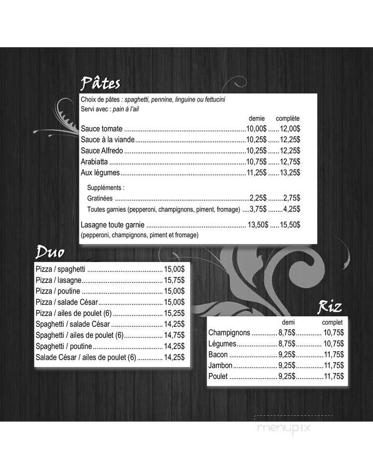 Buffet Du Restaurant Tracy - Sorel-Tracy, QC menu_pic