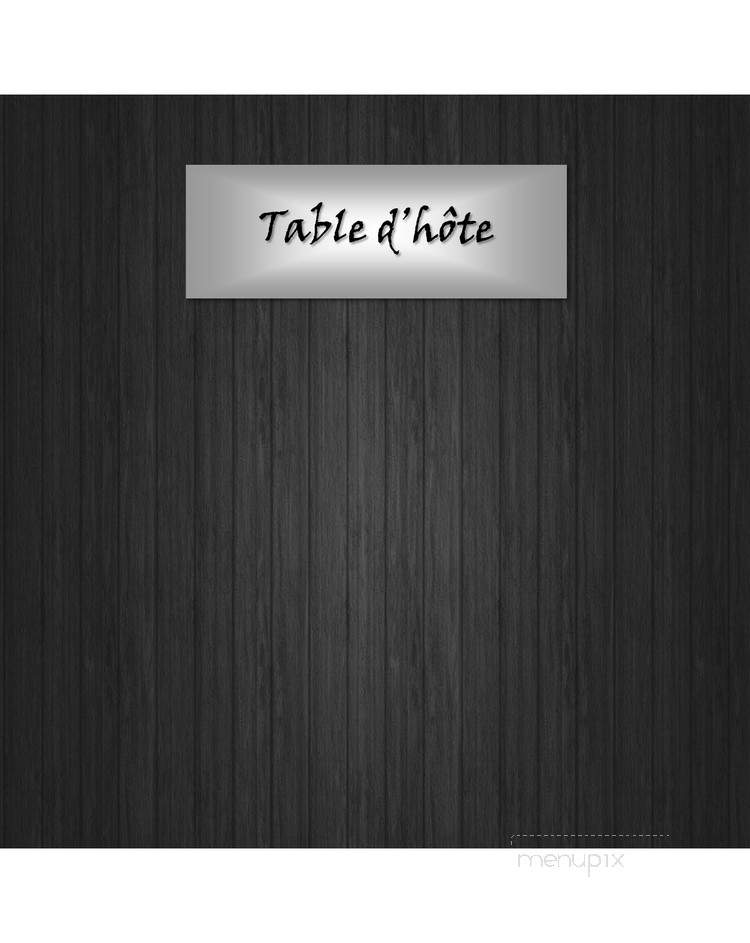 Buffet Du Restaurant Tracy - Sorel-Tracy, QC menu_pic