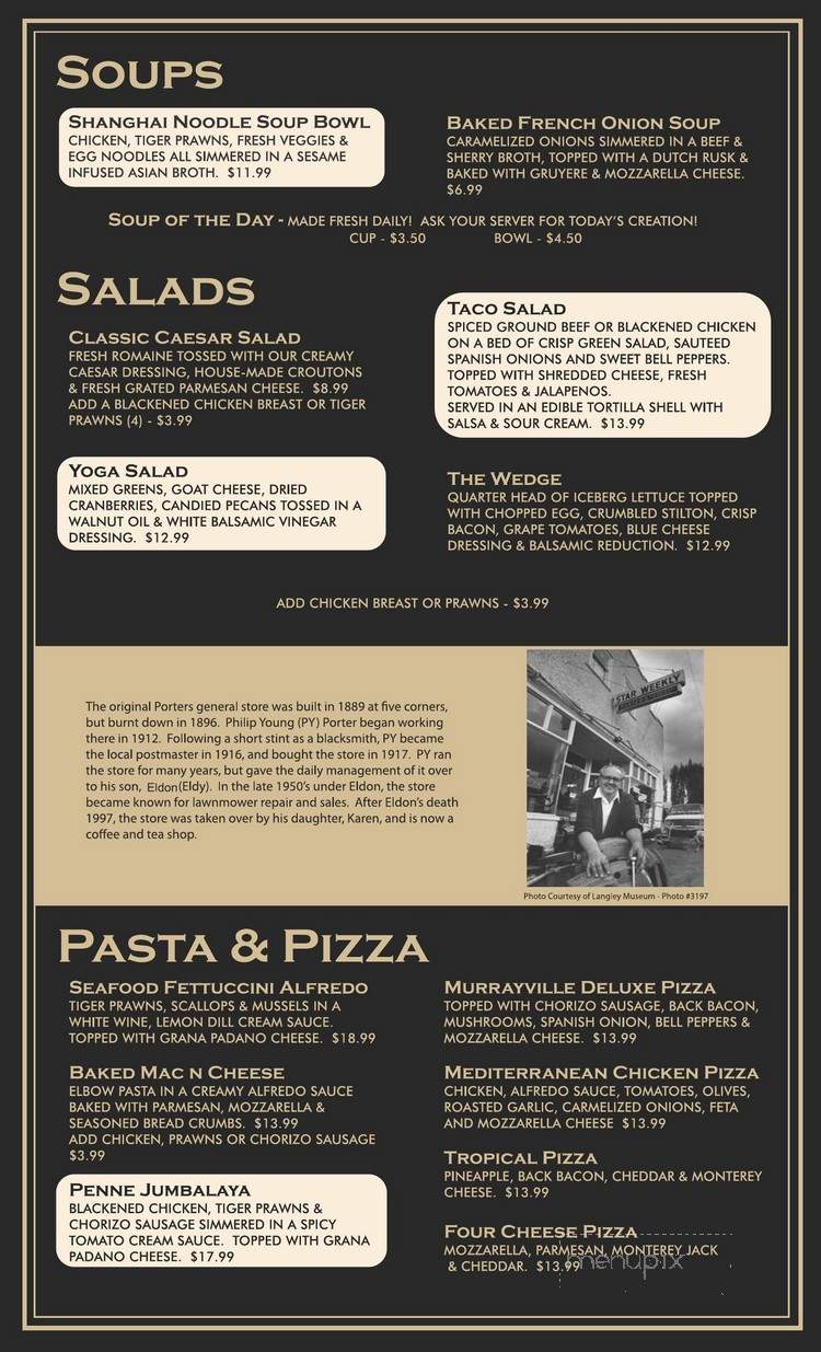 Murrayville Towne Pizza - Langley Twp, BC menu_pic