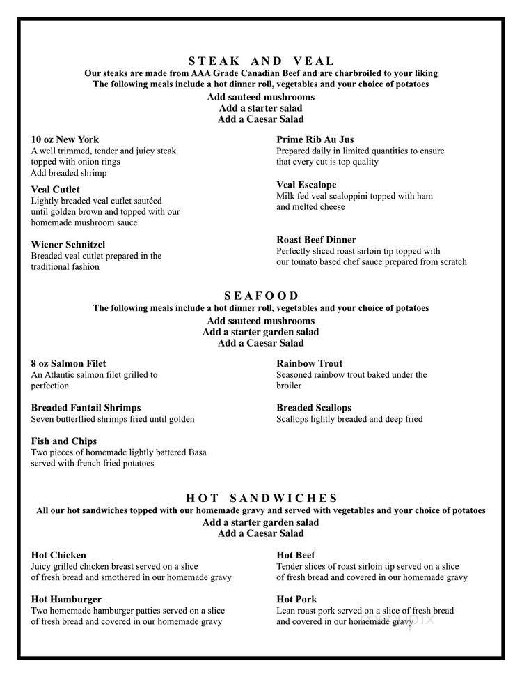 Hi-Way Restaurant - Simcoe, ON menu_pic