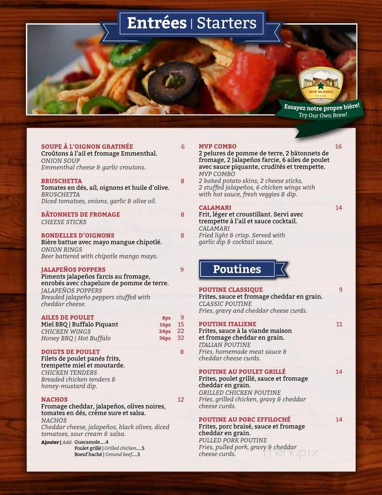 Manago Resto Bar - Montreal, QC menu_pic