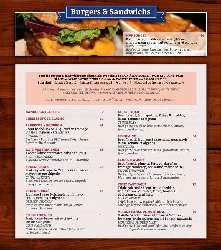 Manago Resto Bar - Montreal, QC menu_pic