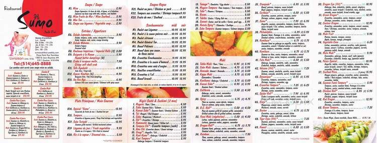 Restaurant Sumo Sushi - Pointe-Aux-Trembles, QC menu_pic