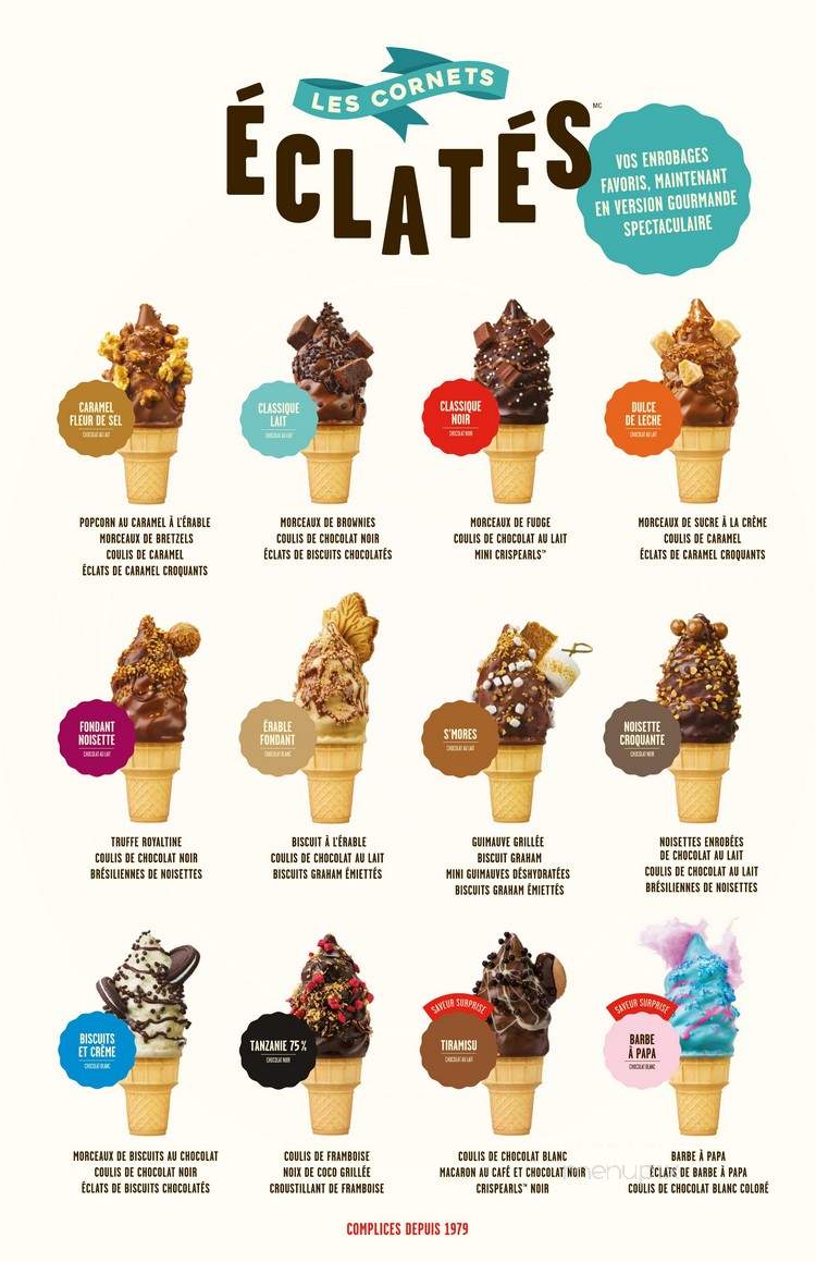 Chocolat Favoris - Charlesbourg, QC menu_pic
