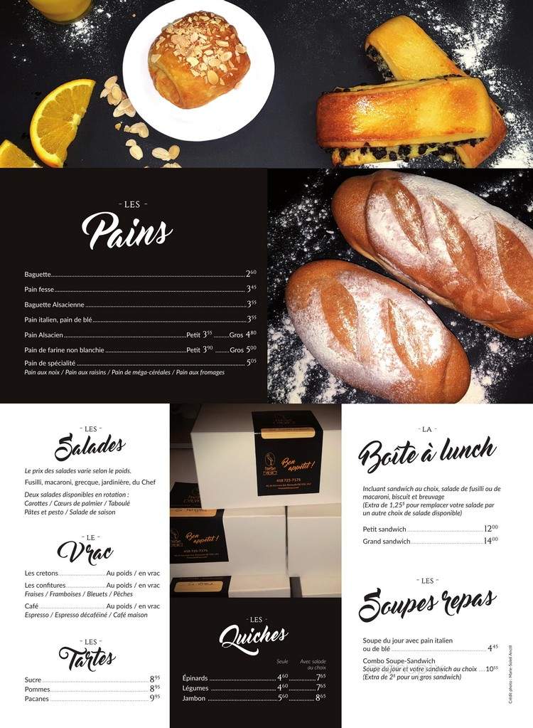 Finesse d'Alsace - Rimouski, QC menu_pic