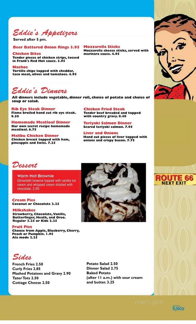 Eddie's Restaurant - Boise, ID menu_pic