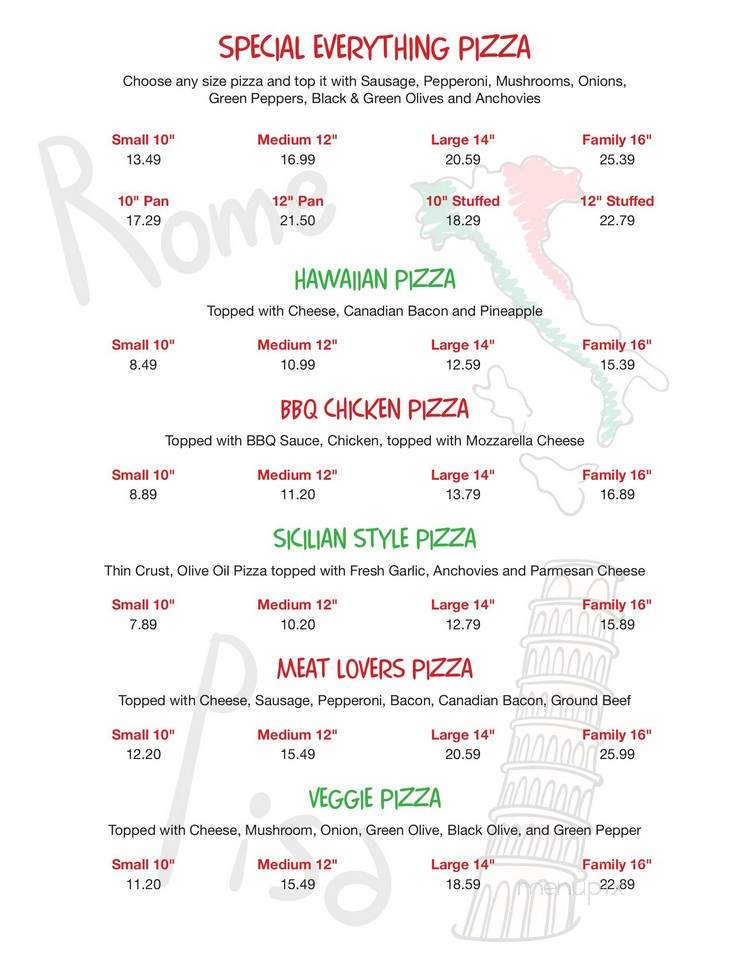 Jo Jo's Pizza & Delivery - Rockford, IL menu_pic