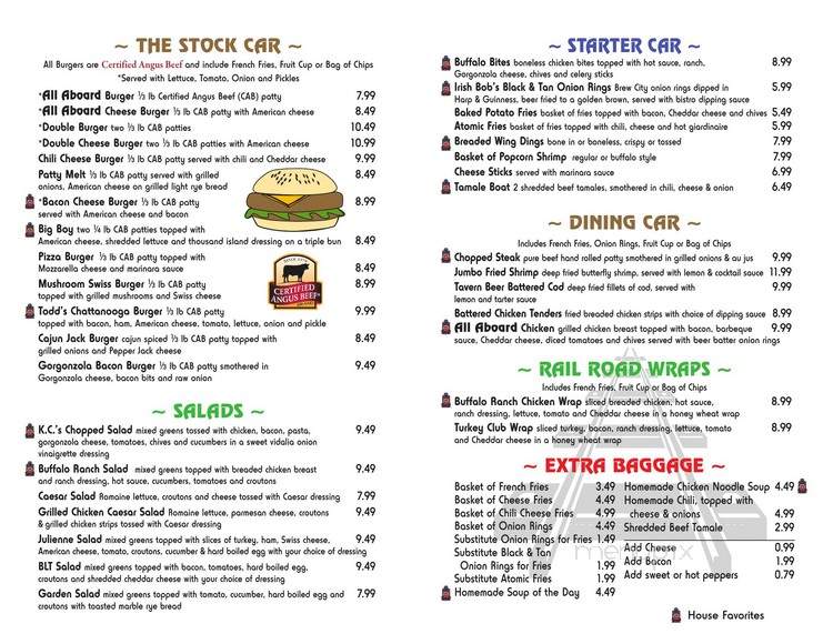 All Aboard Diner - Downers Grove, IL menu_pic