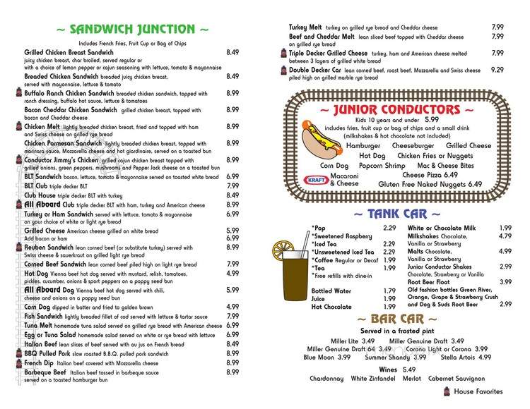 All Aboard Diner - Downers Grove, IL menu_pic