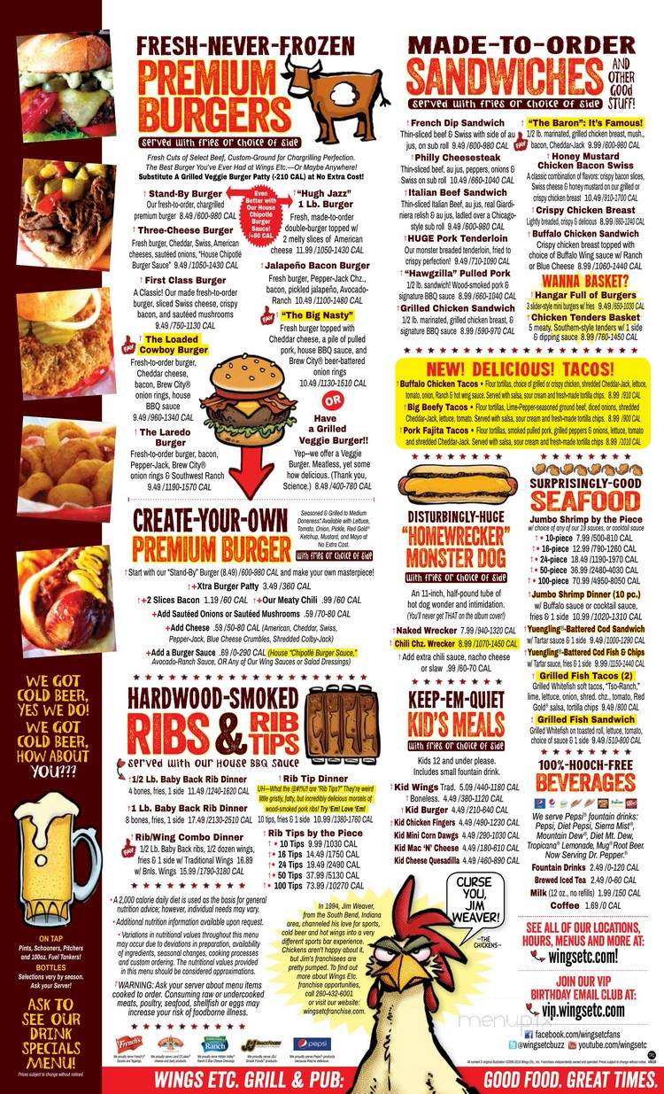 Food Etc - Abbeville, LA menu_pic