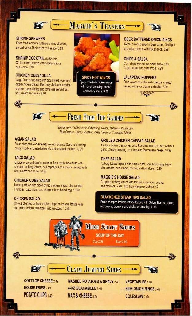 Colorado Grande Casino & Restaurant - Cripple Creek, CO menu_pic